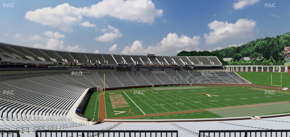 Scott Stadium - Section Loge 311 Seat View