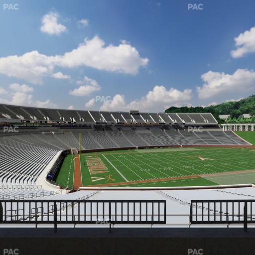 Scott Stadium - Section Loge 311 Seat View