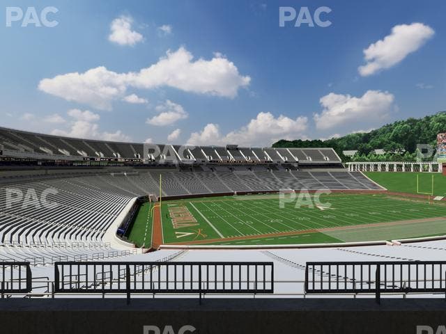 Scott Stadium - Section Loge 311 Seat View