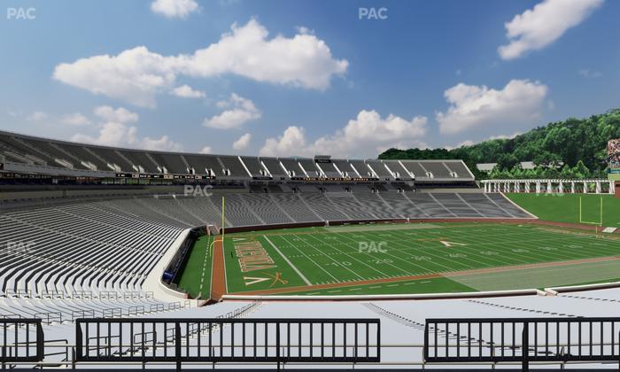 Scott Stadium - Section Loge 311 Seat View