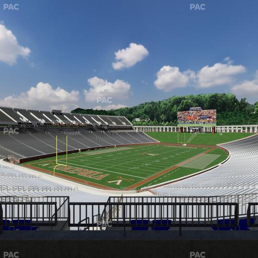 Scott Stadium - Section Loge 313 Seat View
