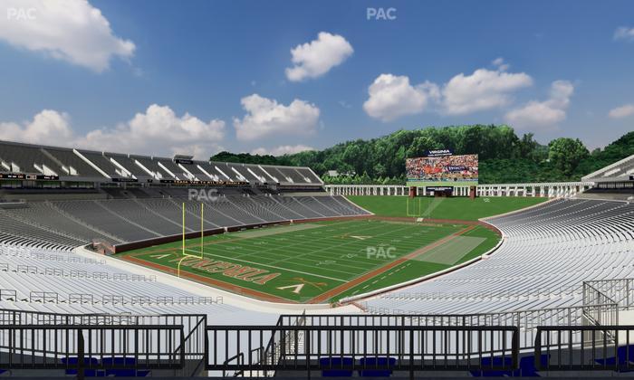 Scott Stadium - Section Loge 313 Seat View