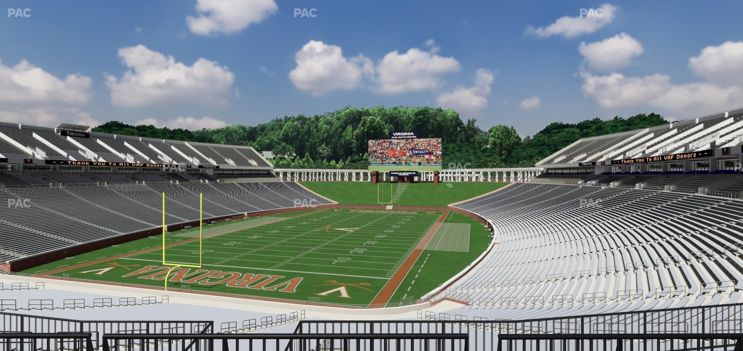 Scott Stadium - Section Loge 313 Seat View