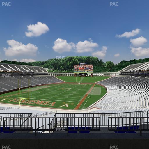 Scott Stadium - Section Loge 313 Seat View