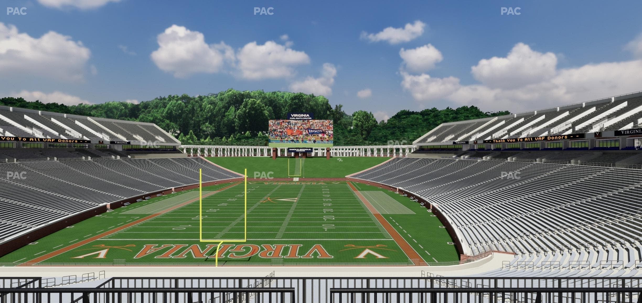 Scott Stadium - Section Loge 315 Seat View