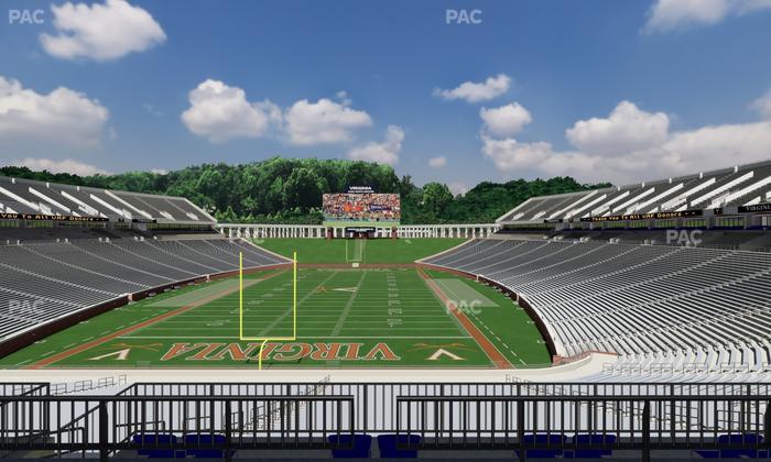 Scott Stadium - Section Loge 315 Seat View