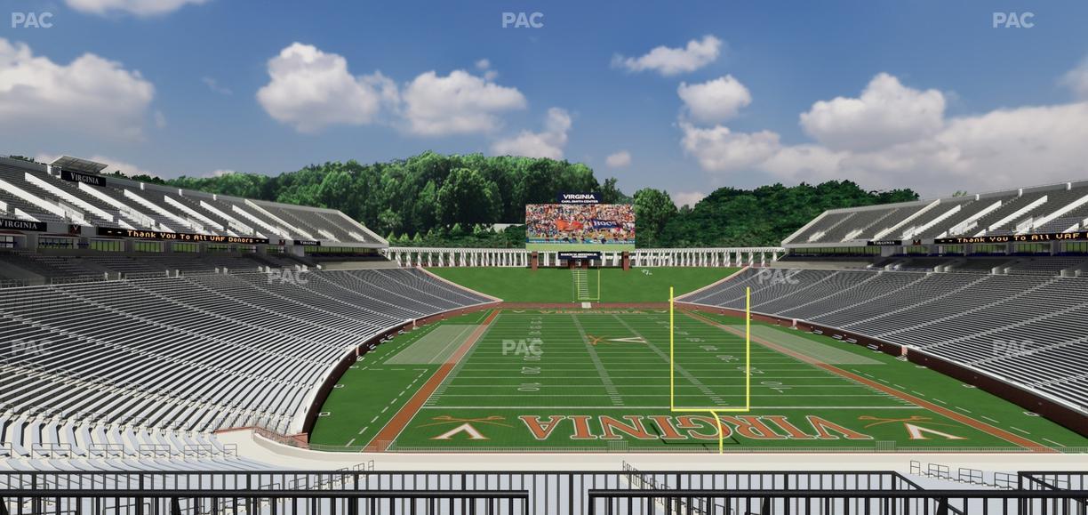 Scott Stadium - Section Loge 317 Seat View