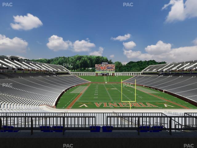 Scott Stadium - Section Loge 317 Seat View Scott Stadium - Section Loge 317 Seat View