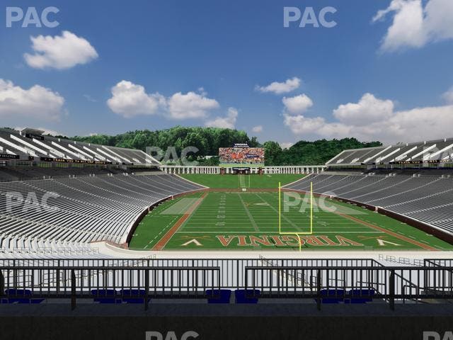 Scott Stadium - Section Loge 317 Seat View