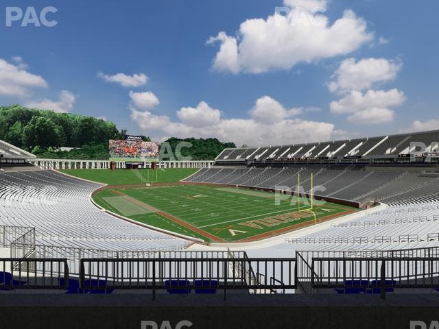 Scott Stadium - Section Loge 319 Seat View