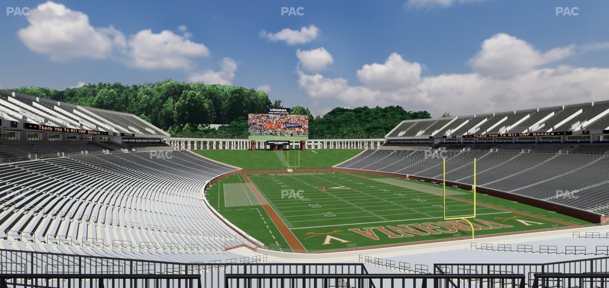 Scott Stadium - Section Loge 319 Seat View