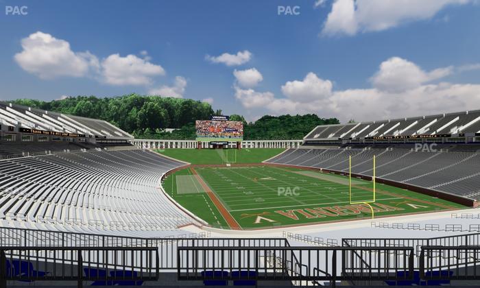 Scott Stadium - Section Loge 319 Seat View