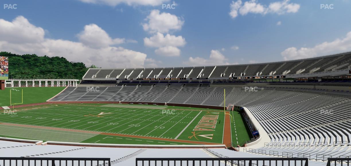 Scott Stadium - Section Loge 321 Seat View