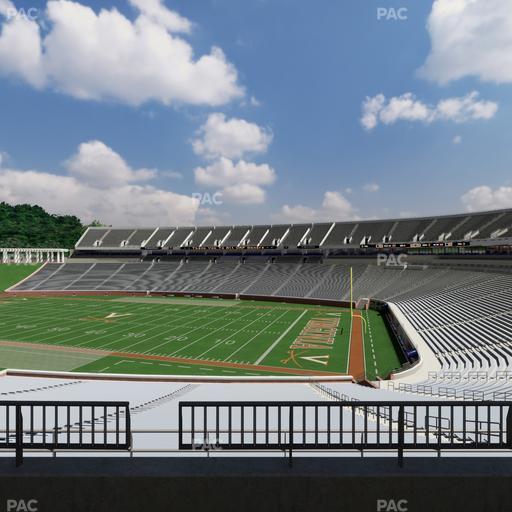 Scott Stadium - Section Loge 321 Seat View
