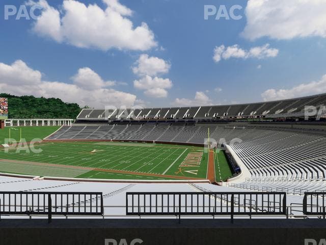 Scott Stadium - Section Loge 321 Seat View