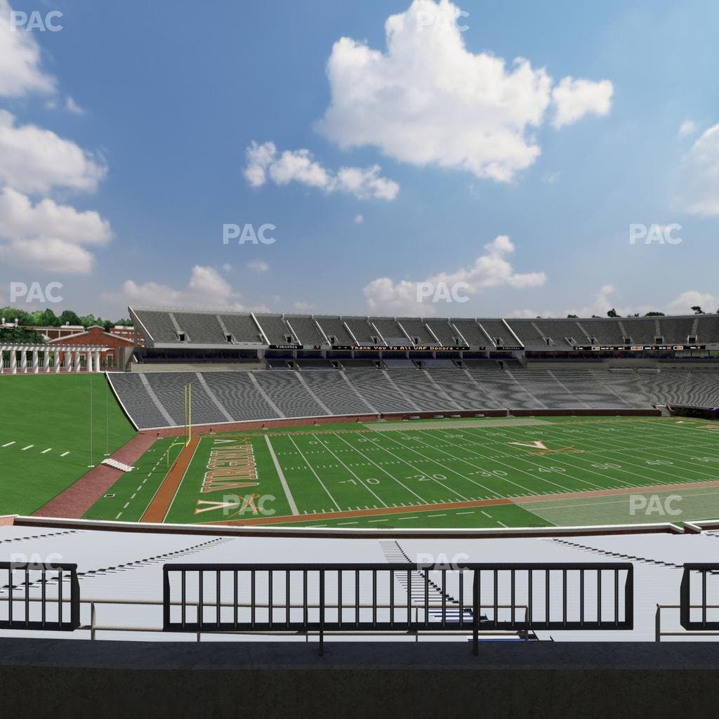 Scott Stadium - Section Loge 329 Seat View