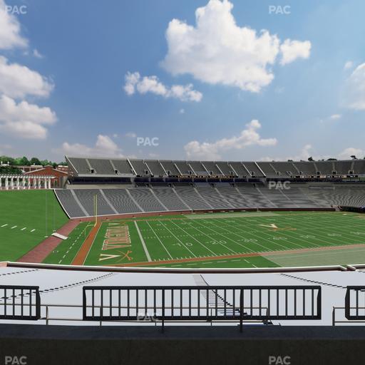Scott Stadium - Section Loge 329 Seat View