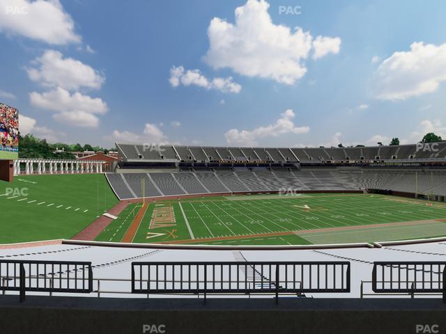 Scott Stadium - Section Loge 329 Seat View Scott Stadium - Section Loge 329 Seat View