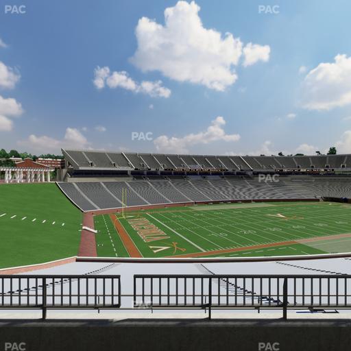 Scott Stadium - Section Loge 330 Seat View