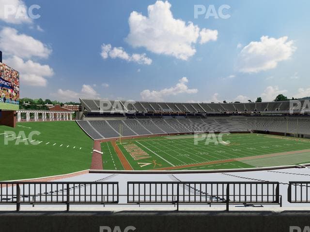 Scott Stadium - Section Loge 330 Seat View