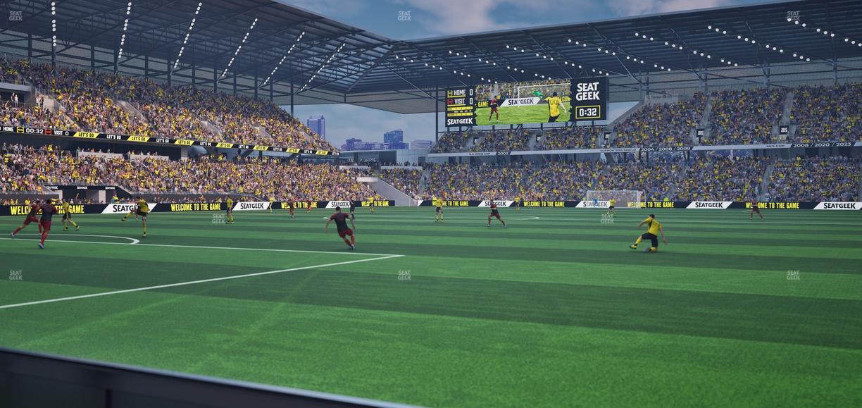 ScottsMiracle-Gro Field - Section 124 Seat View