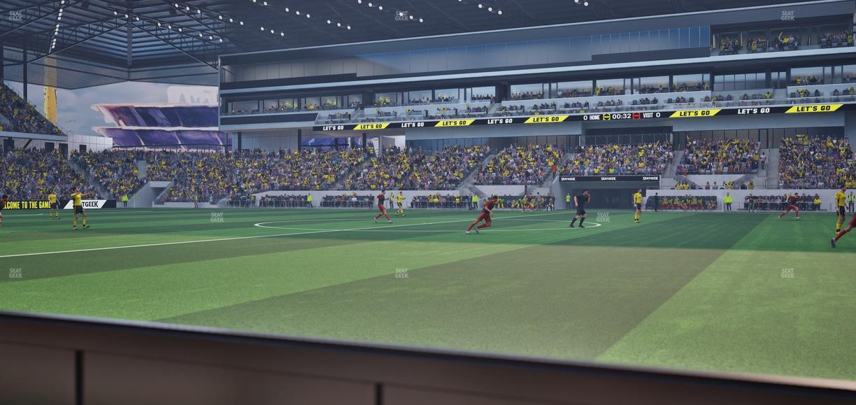 ScottsMiracle-Gro Field - Section Lower Com Lounge 2 Seat View