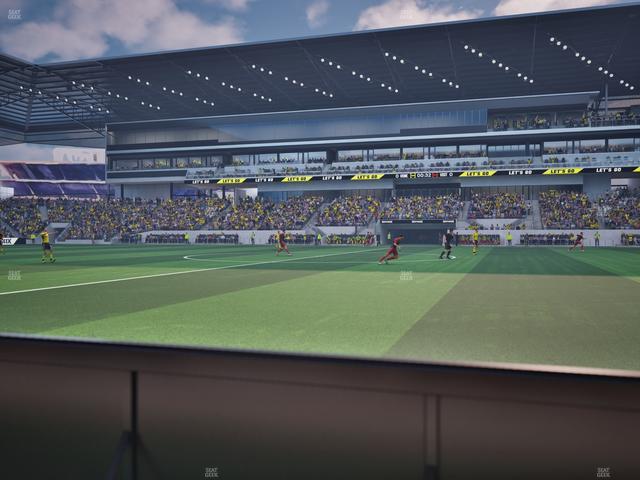 ScottsMiracle-Gro Field - Section Lower Com Lounge 3 Seat View