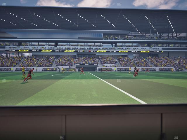 ScottsMiracle-Gro Field - Section Lower Com Lounge 6 Seat View