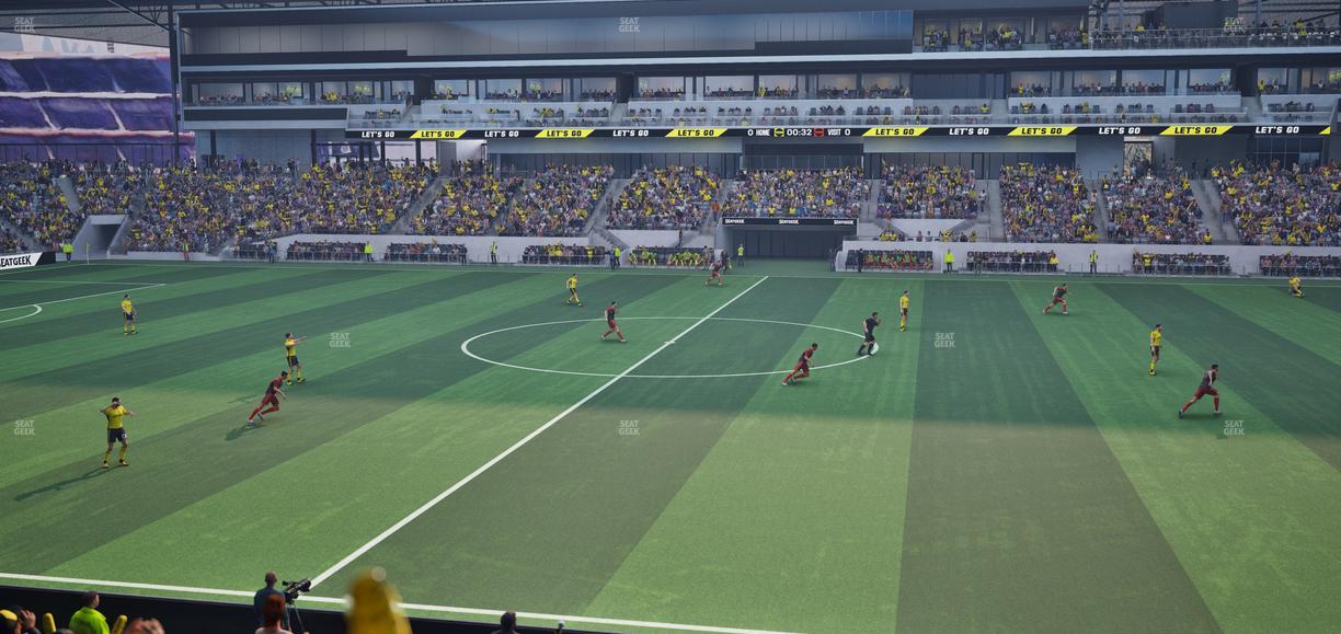ScottsMiracle-Gro Field - Section Office Revolution Loge Box 137 A Seat View