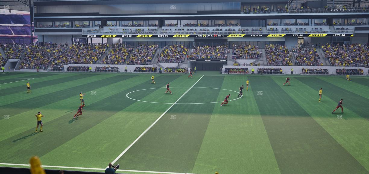 ScottsMiracle-Gro Field - Section Office Revolution Loge Box 137 B Seat View