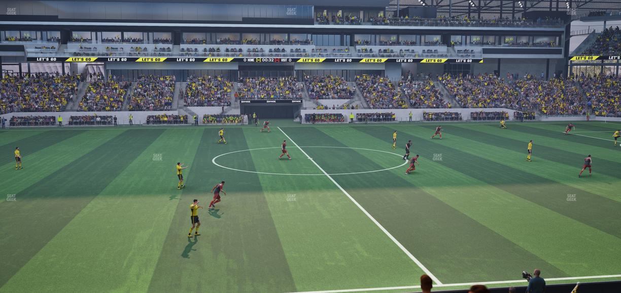 ScottsMiracle-Gro Field - Section Office Revolution Loge Box 139 A Seat View