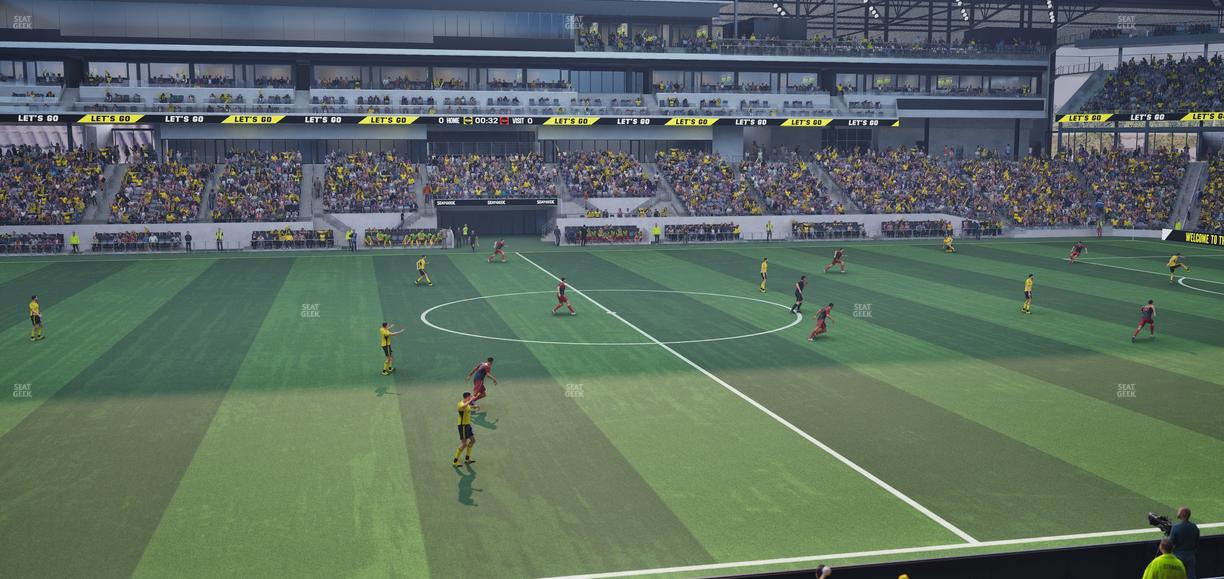 ScottsMiracle-Gro Field - Section Office Revolution Loge Box 139 B Seat View