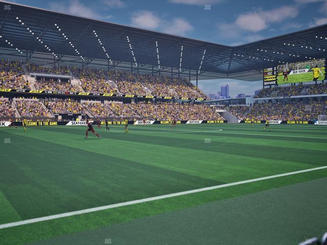 ScottsMiracle-Gro Field - Section Scotts Pitchside Seats 6 Seat View