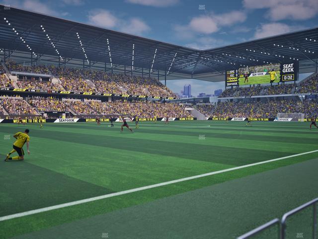 ScottsMiracle-Gro Field - Section Scotts Pitchside Seats 7 Seat View
