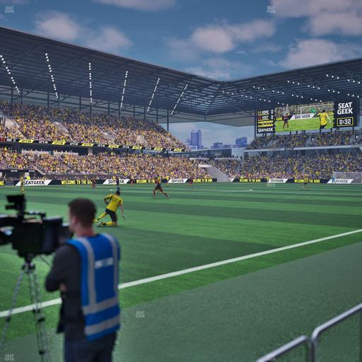 ScottsMiracle-Gro Field - Section Scotts Pitchside Seats 8 Seat View