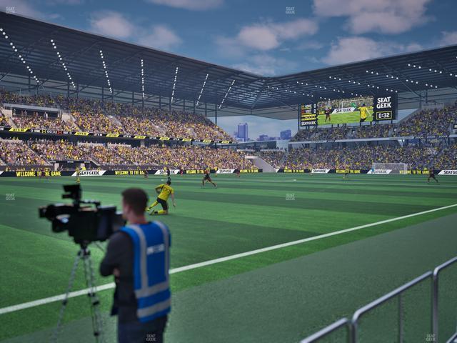 ScottsMiracle-Gro Field - Section Scotts Pitchside Seats 8 Seat View