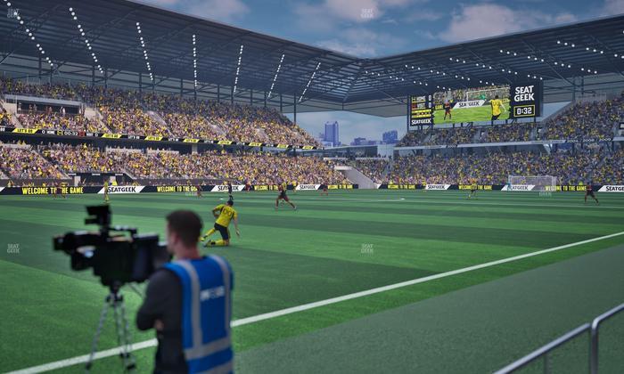 ScottsMiracle-Gro Field - Section Scotts Pitchside Seats 8 Seat View