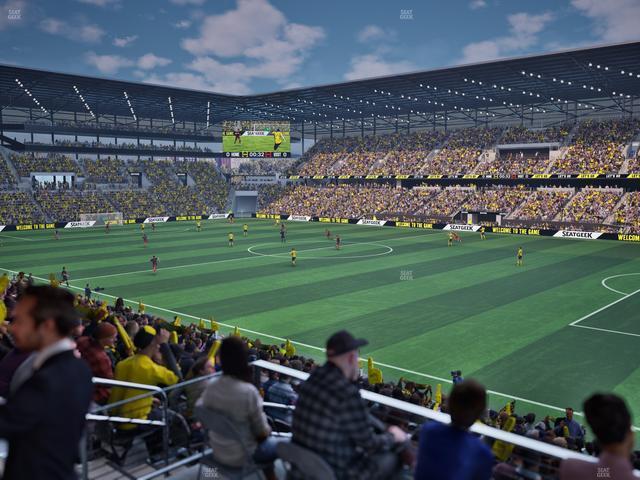 ScottsMiracle-Gro Field - Section Standing Room Only Seat View