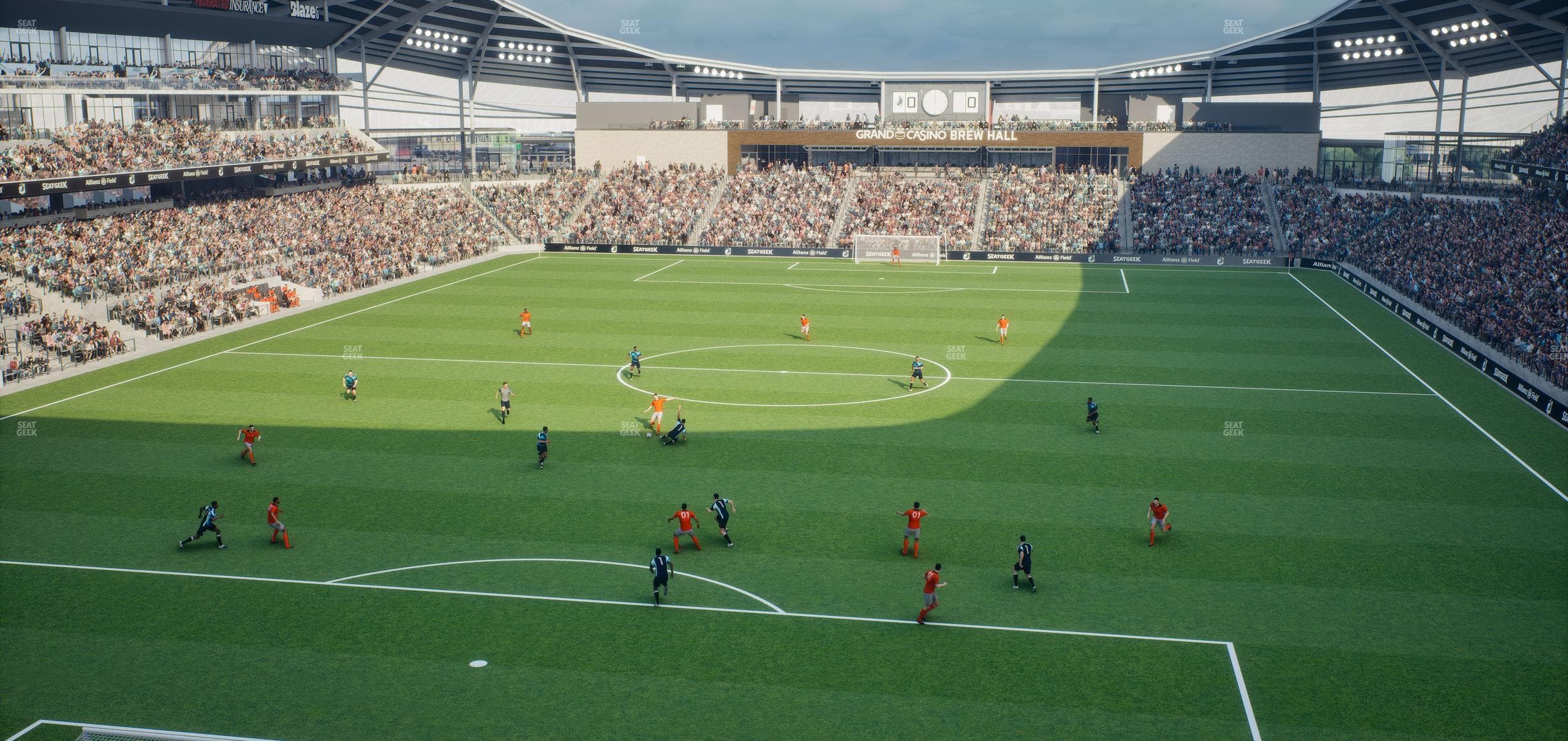 SeatGeek Enablement Arena - Section Ga Supporters Seat View