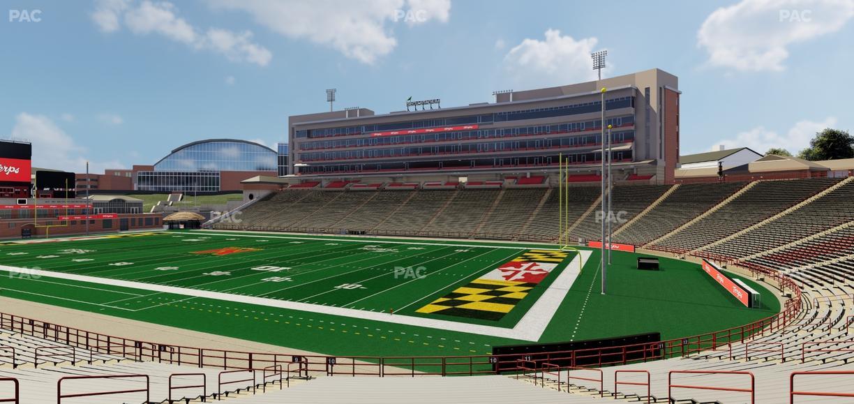 SECU Stadium - Section 10 Seat View