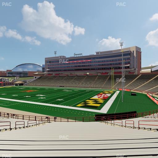 SECU Stadium - Section 10 Seat View