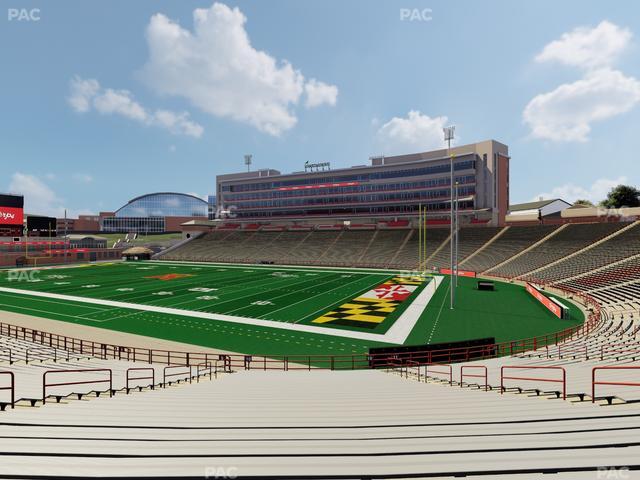 SECU Stadium - Section 10 Seat View