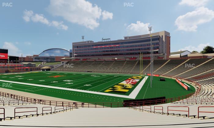 SECU Stadium - Section 10 Seat View