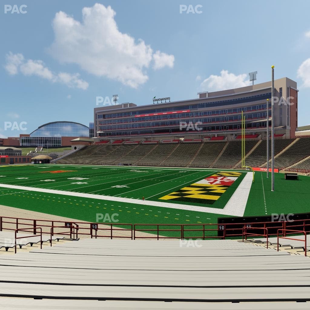 SECU Stadium - Section 10 Seat View