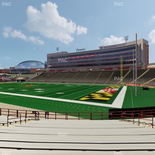 SECU Stadium - Section 10 Seat View