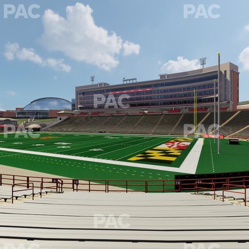SECU Stadium - Section 10 Seat View