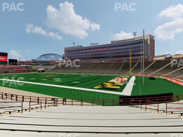 SECU Stadium - Section 10 Seat View