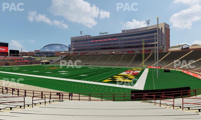 SECU Stadium - Section 10 Seat View