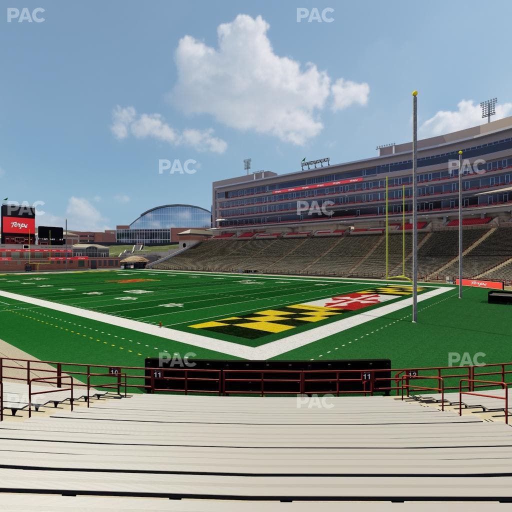SECU Stadium - Section 11 Seat View