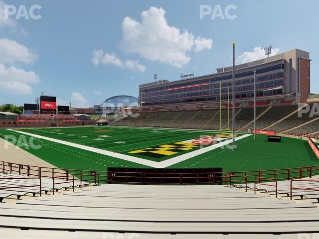 SECU Stadium - Section 11 Seat View